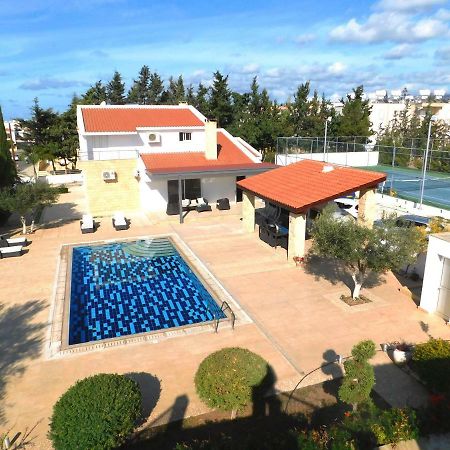 6 Bdr Villa With Tennis Court Paphos Exteriér fotografie