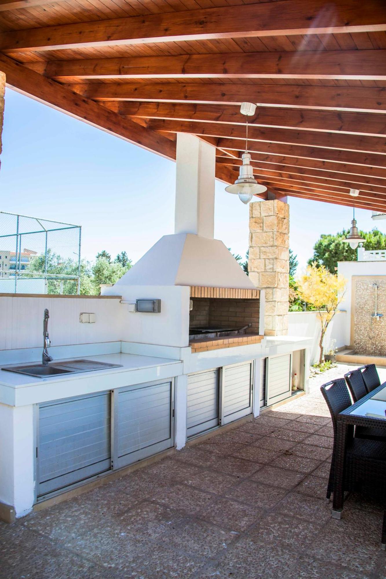 6 Bdr Villa With Tennis Court Paphos Exteriér fotografie